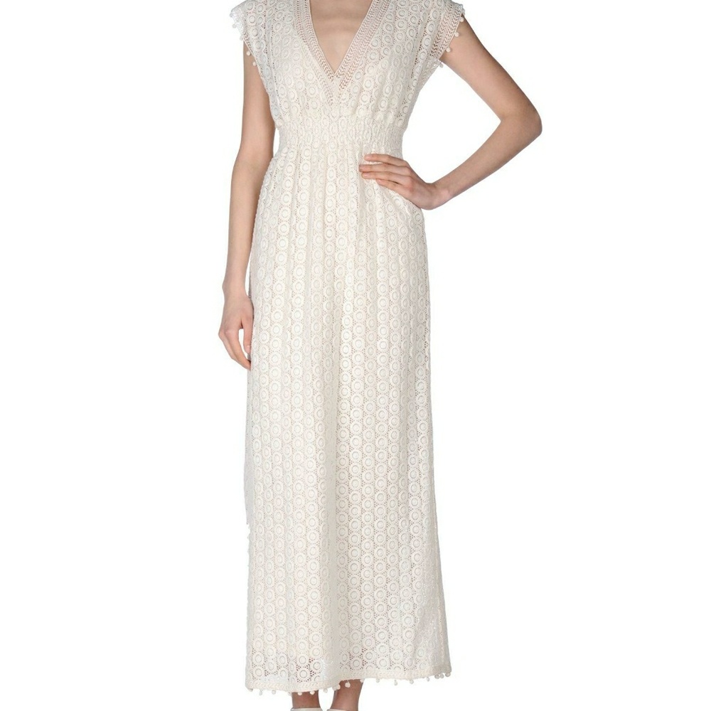 TALITHA Crocheted Knit Dress